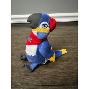 Fun Stuff‎ Blue Pirate Parrot Plush
